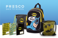 3x balíček školních potřeb s designem Batmana