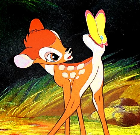 Bambi se seznamuje s okolním světem 