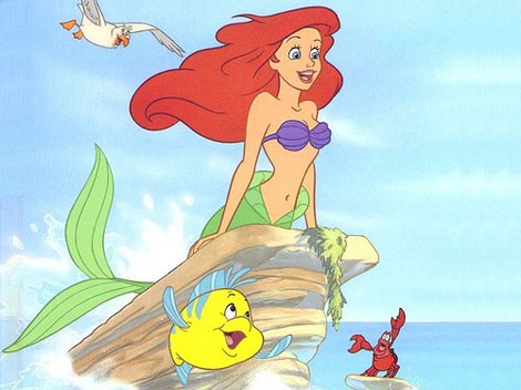 Ariel toužila poznat svět lidí