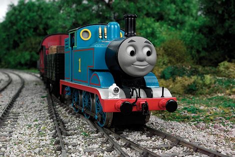 Tomáš je modrá lokomotiva, která umí mluvit