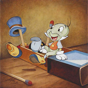 Jiminy byl Pinocchiovým rádcem 