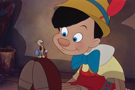 Pinocchio měl své svědomí v podobě cvrčka