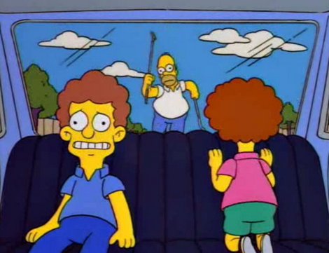 Todd a Ron jsou sousedi Simpsonů