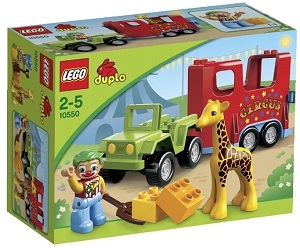 Soutěž s LEGO DUPLO o 3x stavebnici Cirkus na cestách