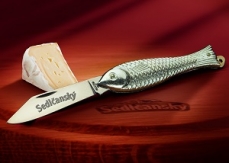 Limitovaná edice nožíků-rybiček s logem Sedlčanský
