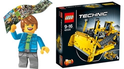 Soutěž o 2x stavebnici LEGO Technic Buldozer