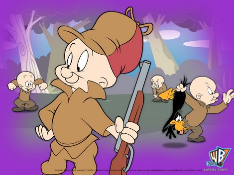 Elmer je lovec, ale většinou se mu nedaří tak, jak by chtěl