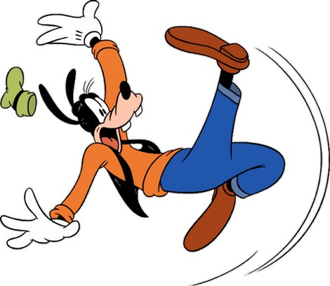 Goofy dokáže vždy rozesmát