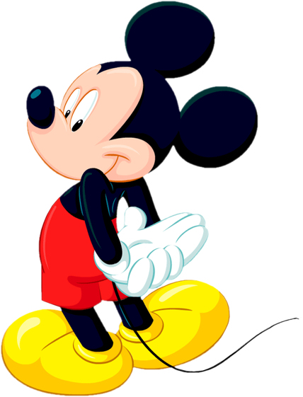 Mickey Mouse ja hlavní hrdina stejnojmenného seriálu