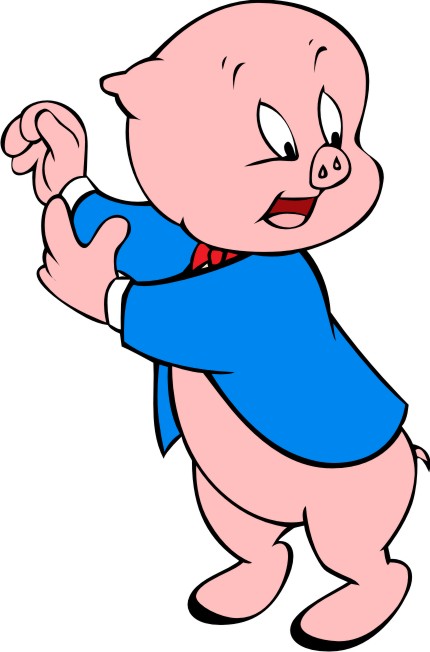 Prasátko Porky je další z postav Warner Bros