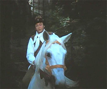 Princ na své pouti potká bílého mluvícího koně