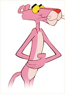 Hlavním hrdinou seriálu je Růžový panter