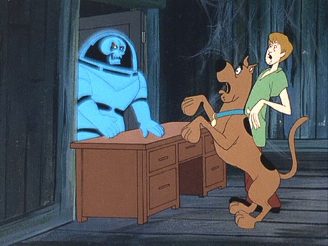 Shaggy se svým nejlepším přítelem Scoobym