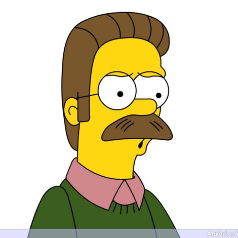 Flanders je soused rodiny Simpsonů