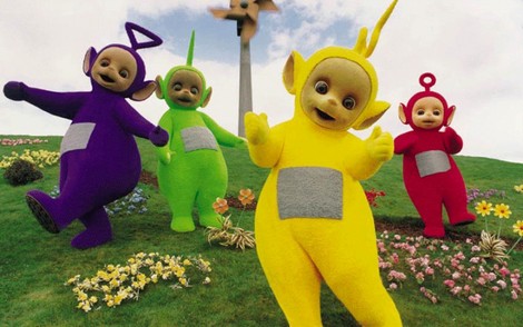 Teletubbies si spolu rádi hrají