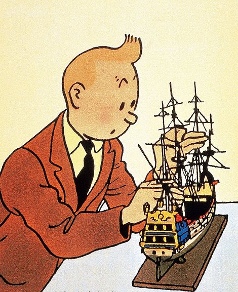Tintin je mladý reportér, který rád řeší zapeklité případy